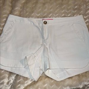 Lilly Pulitzer White Shorts Size 8 LIKE NEW